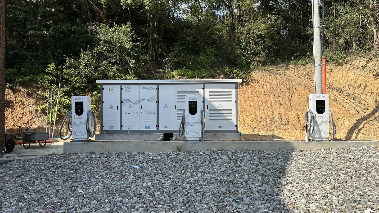 2MW power house with 400kW terminals